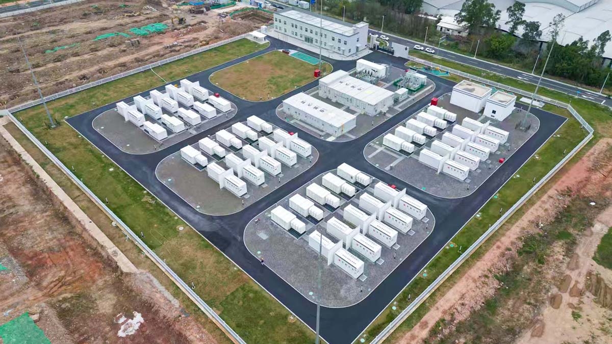 中城大有佛山三水100MW/200MWh獨立儲能項目