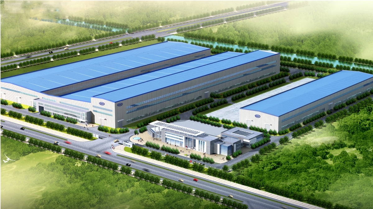 東方電氣風(fēng)電（新能源）華東制造基地廠區(qū)