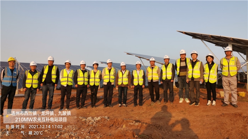 中機國際副總經(jīng)理王林春一行赴廣東項目現(xiàn)場檢查