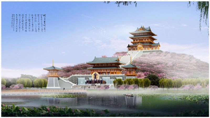 貴州省甕安縣“盛唐櫻園”——景觀建筑設(shè)計(jì)與營造技術(shù)