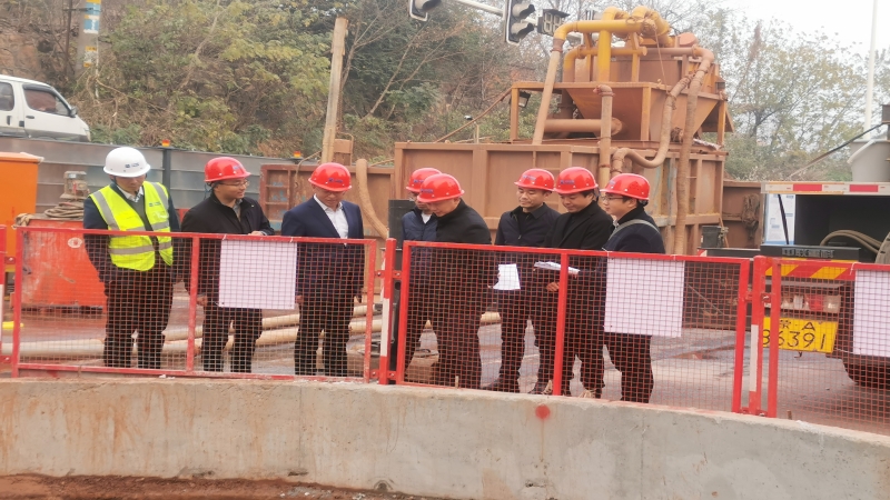 嚴守歲末安全關(guān)，中機國際雨花時代陽光項目迎安全檢查